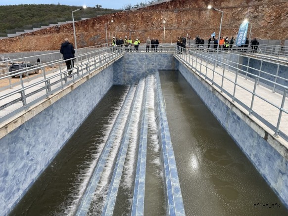 Çınarcık İçme Suyu Arıtma Tesisi Hzmete Girdi