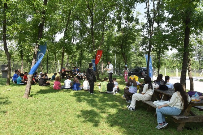 Çocuklar Önce Okudu Sonra Eğlendi