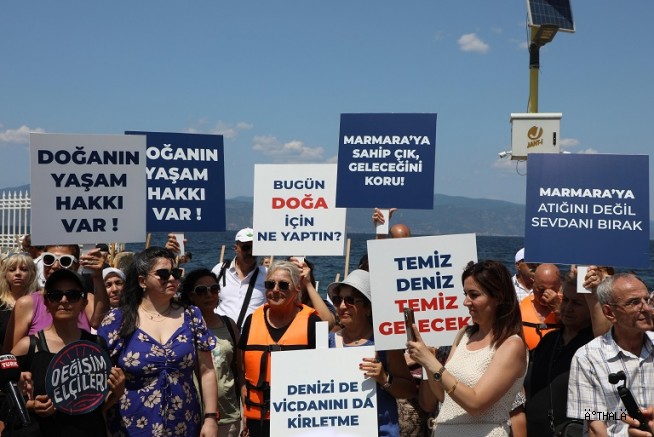 “Denizime Dokunma, Marmara Hepimizin” Çağrısı Yapıldı