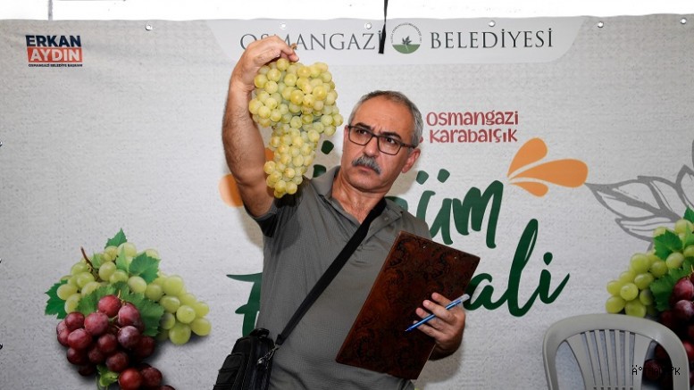 En Kaliteli Üzümler Osmangazi’de Yarıştı 