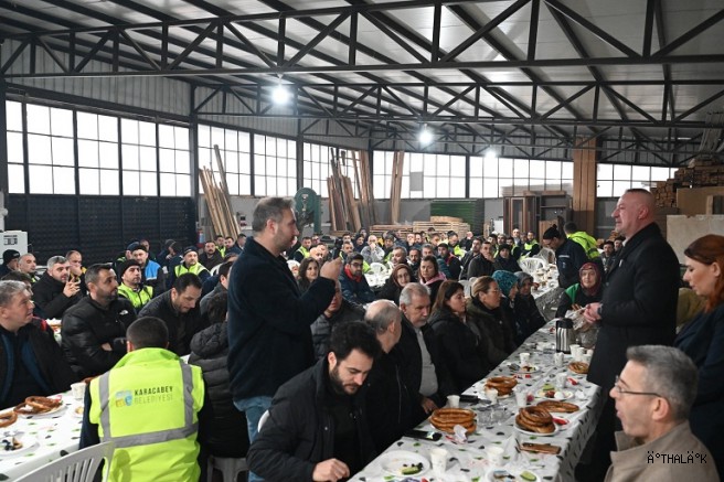  Fatih Karabatı, Saha Emekçilerini Ağırladı