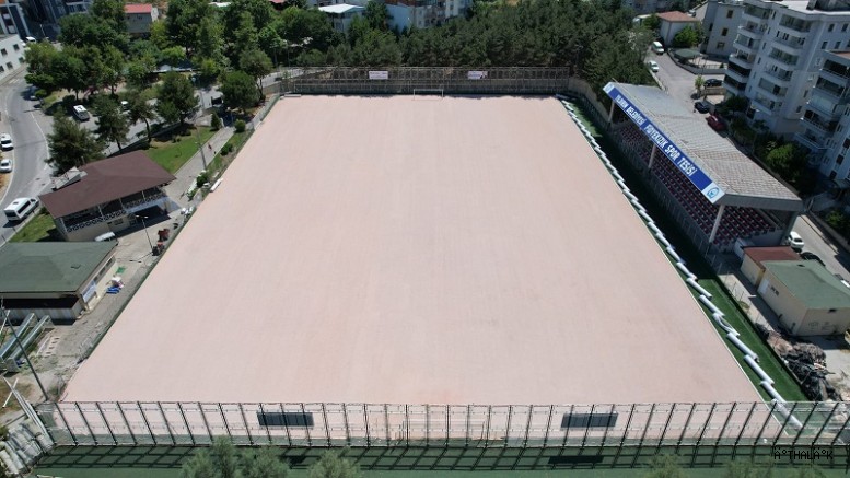 Fidyekızık Spor Tesisinin Zemini Yenilendi