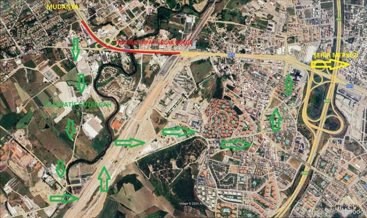 Geçit Köprüsü'nde Trafik Düzenlemesi