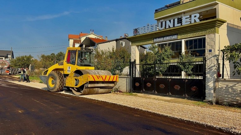 Gemlik Belediyesi'nden Kurşunlu'da Yol Çalışması