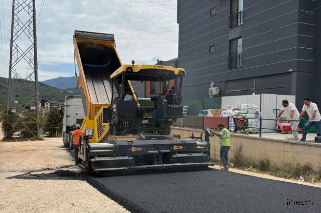 Gemlik Belediyesi’nden Umurbey’e Asfalt Hamlesi
