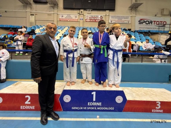 Gemlik Belediyespor Judo Takımı Edirne’de Madalyaları Topladı