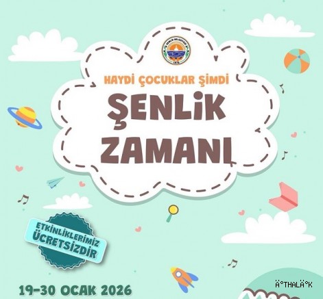 Gemlik'te Çocuk Şenlikleri Başlıyor