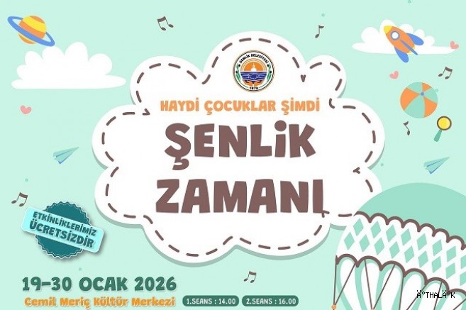 Gemlik'te Çocuk Şenlikleri Başlıyor