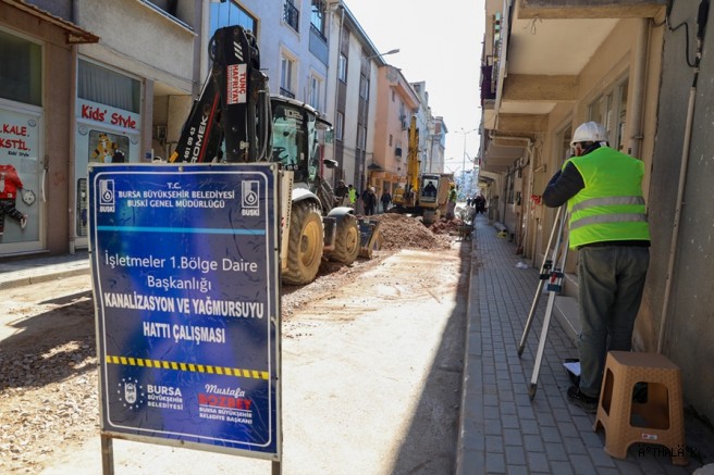 Gürsu'nun Altyapısı Yenileniyor