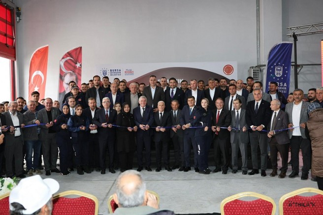 Harmancık'a Tam Donanımlı İtfaiye Binası