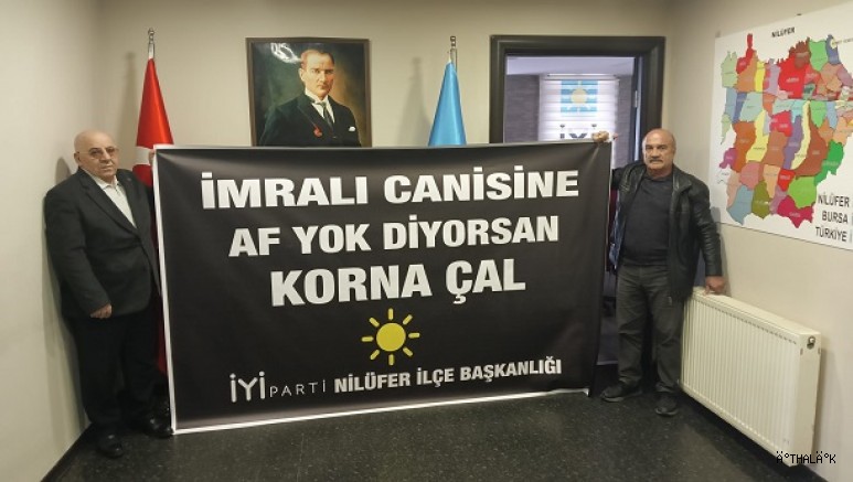  " İmralı Canisine Af Yok Diyorsan Korna Çal"