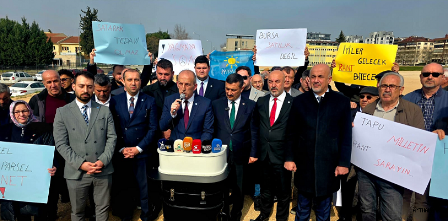 İYİ Parti Bursa’dan Hastane Arazisi Satışına Tepki: “Bursa’nın Geleceği Satılıyor”