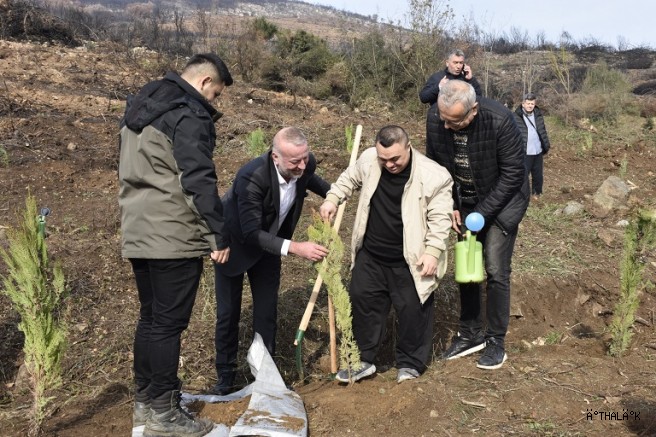 Karacabey’de Yangın Sonrası İlk Tohumlar Toprakla Buluştu