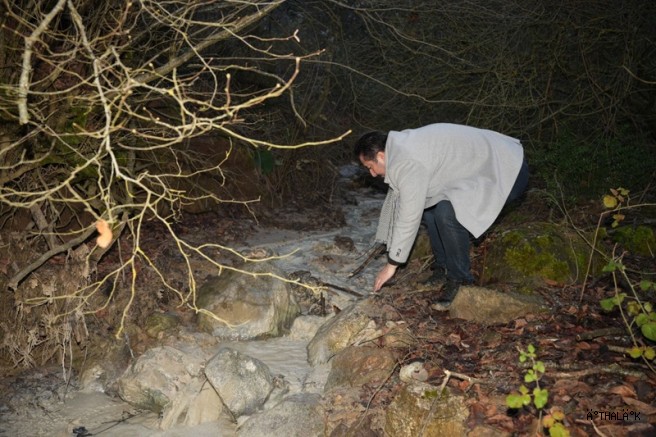 Kirazlıyayla'da Binlerce Ton Kimyasal Atık Doğaya Karıştı !