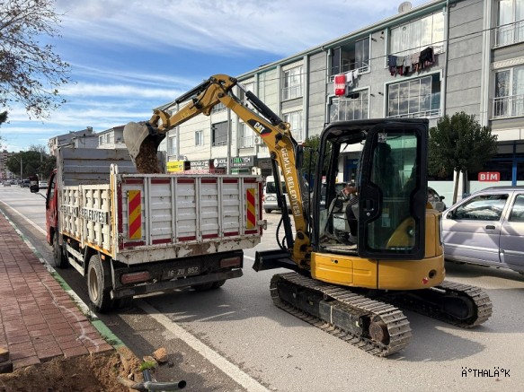 Kuva-i Milliye Bulvarı’nda Aydınlatma Çalışması