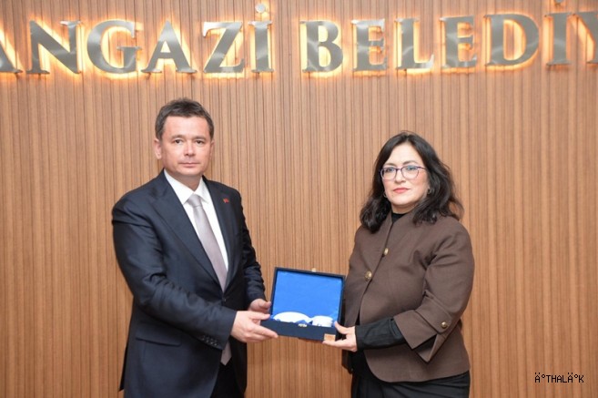 Mimarlar Odası Başkan Aydın'a Ziyaret