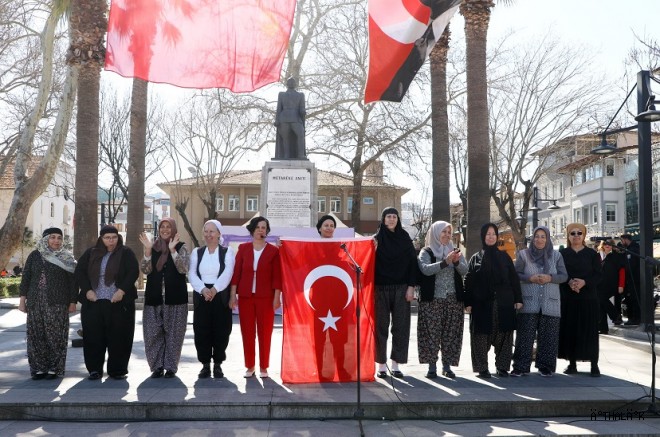 Mudanya'da 8 Mart Dayanışması
