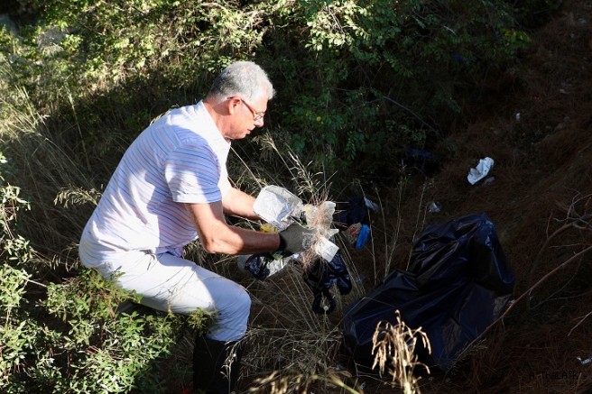 Mudanya'da Orman Yangınlarına Karşı Temizlik Seferberliği
