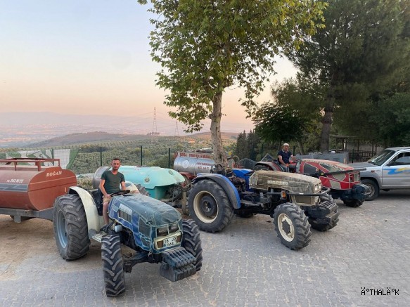 Mudanya'da Yangın Nöbeti Başladı