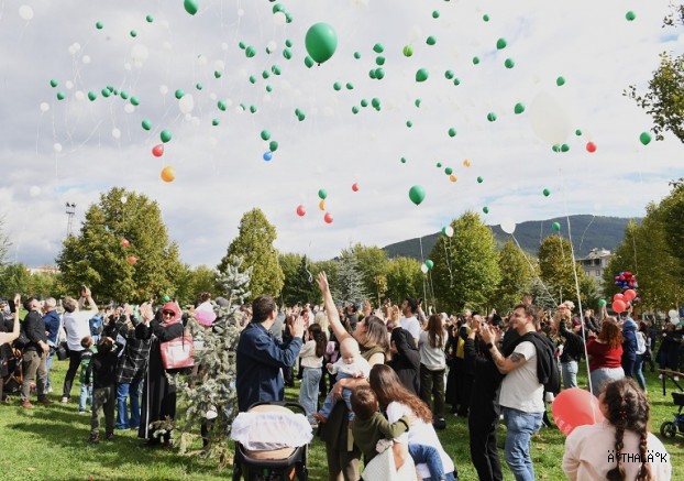 Mutluluk Balonları SMA’lı Çağan Ata Taran İçin Uçuruldu