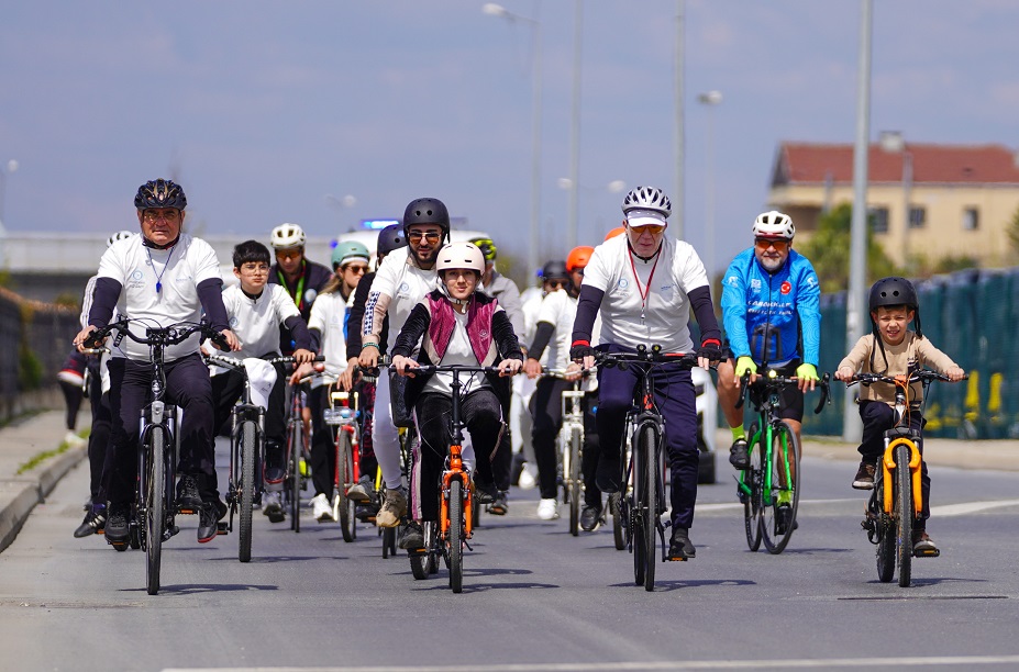 Beylikdüzü'nde Pedallar Sağlık İçin Döndü