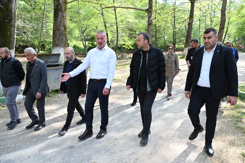 Karacabey'de Yeniköy Piknik Alanı Yaza Hazır