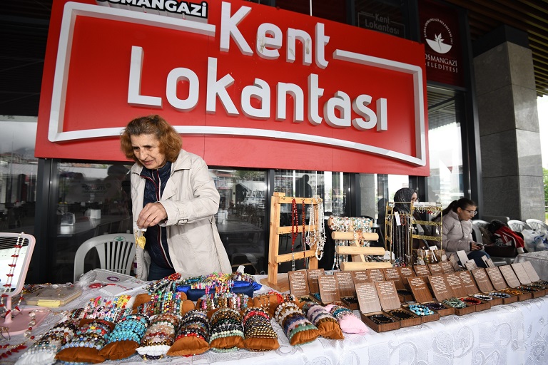 Osmangazi’de Kadının Üretim Gücü 1 Mayıs’ta Sergilendi