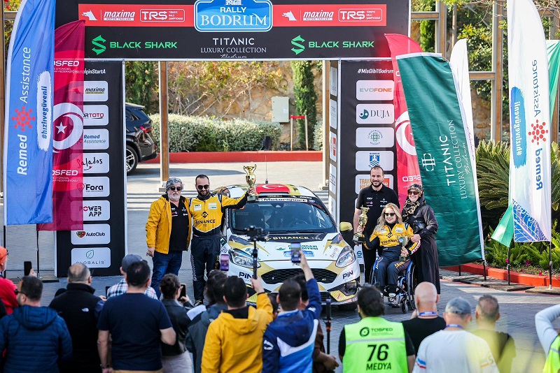 Bodrum Rallisi’nde Kübra Denizci Keskin Rüzgarı
