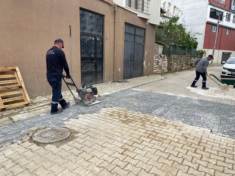 Gemlik Belediyesi Acil Müdahale Ekibi Sahada