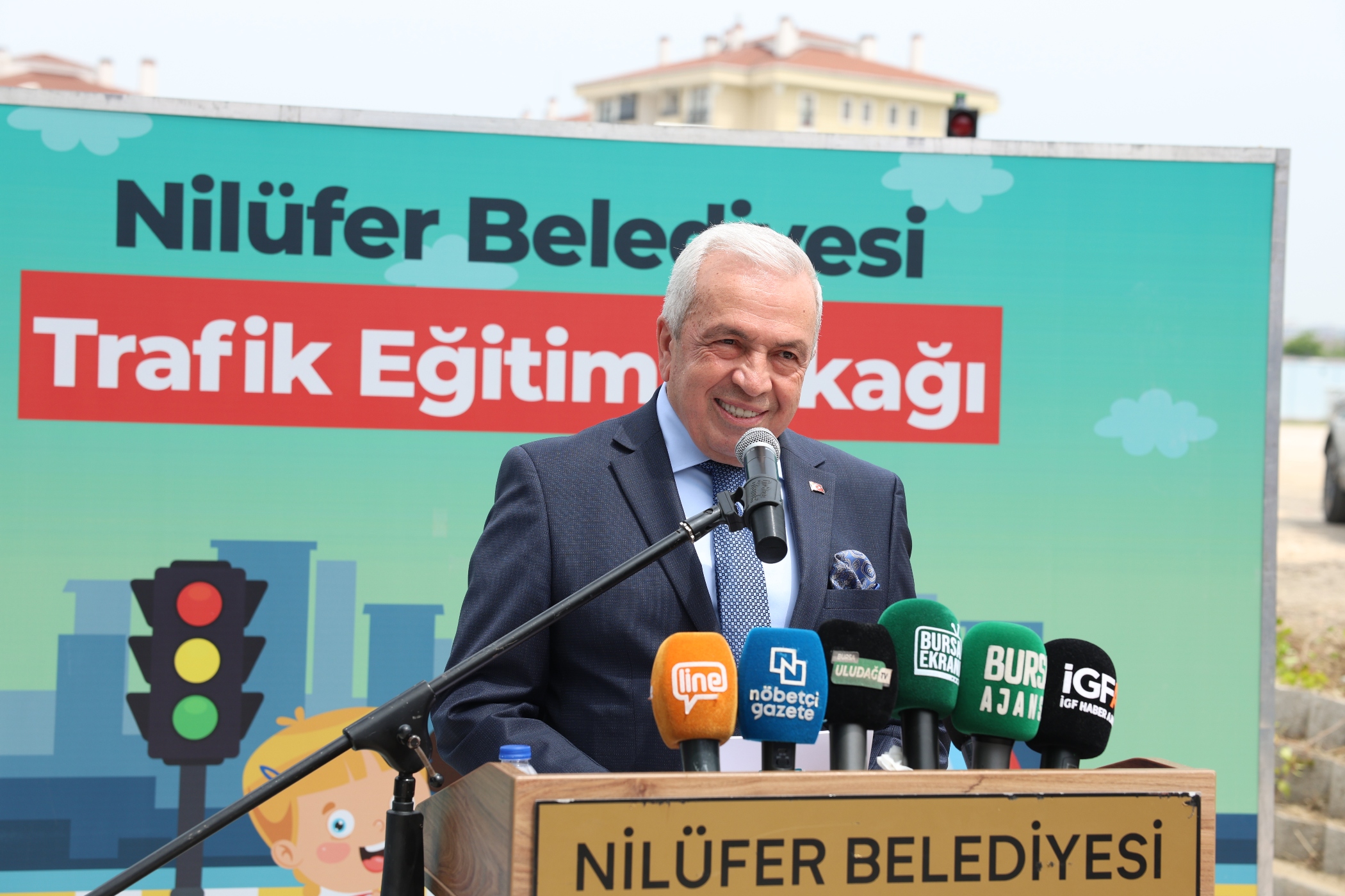 Kızılcıklı Mahallesi’nde Trafik Eğitim Sokağı Açıldı