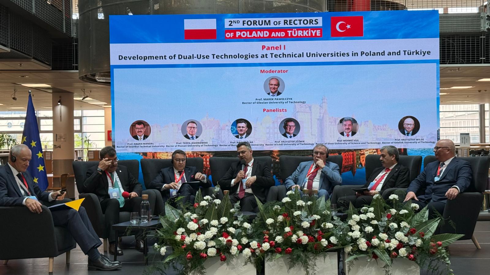 BTÜ Polonya-Türkiye Rektörler Forumu’nda Yerini Aldı