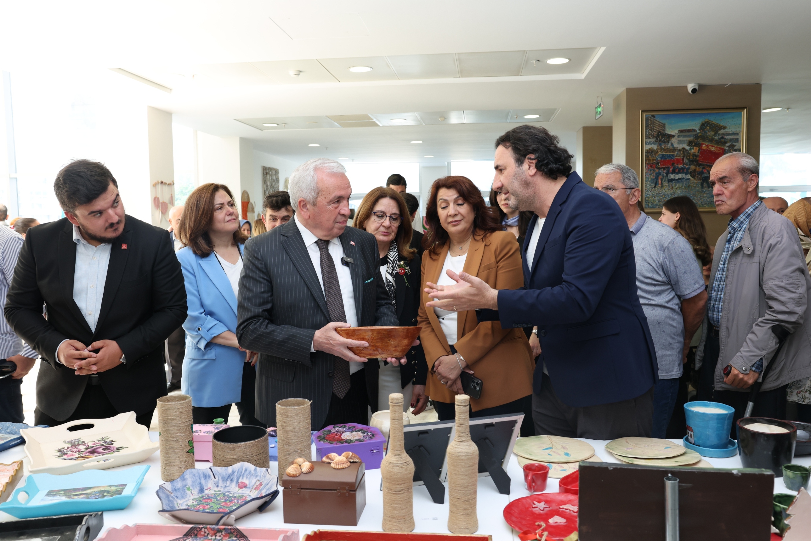 ‘Bizim Sergi’ Halk Evi’nde Açıldı