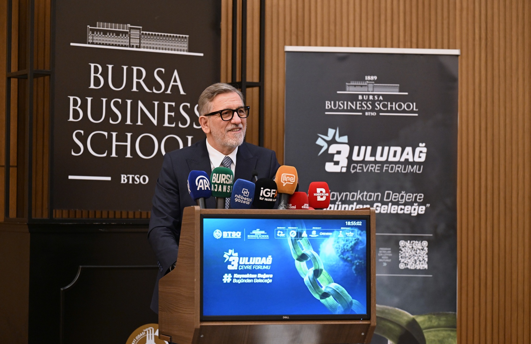 3. Uludağ Çevre Forumu Bursa Business School’da Başladı