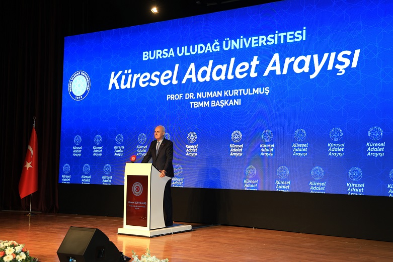 TBMM Başkanı Prof. Dr. Numan Kurtulmuş BUÜ’de Konuştu