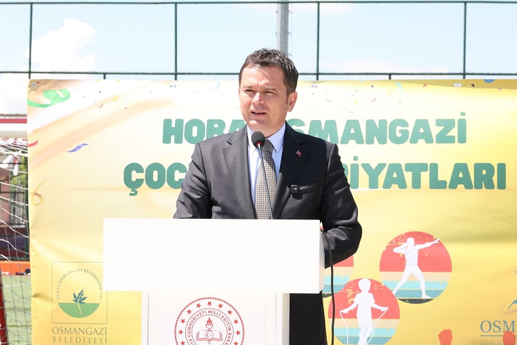 Osmangazi’de Çocuk Olimpiyatları Nefes Kesen Yarışlara Sahne Oldu