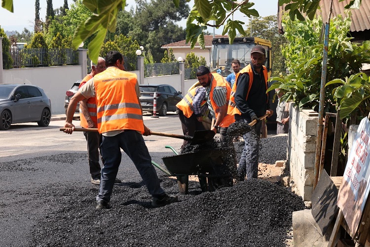 Osmangazi Belediyesi 900 Ton Asfalt Döktü