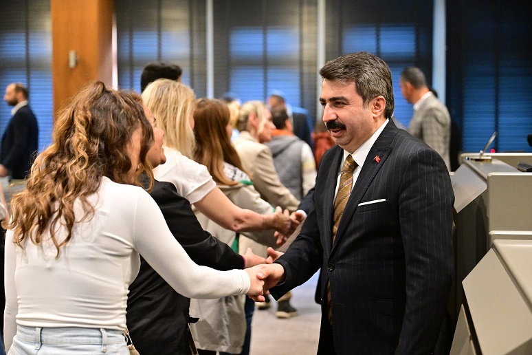 Başkan Oktay Yılmaz, Personeli İle Bayramlaştı