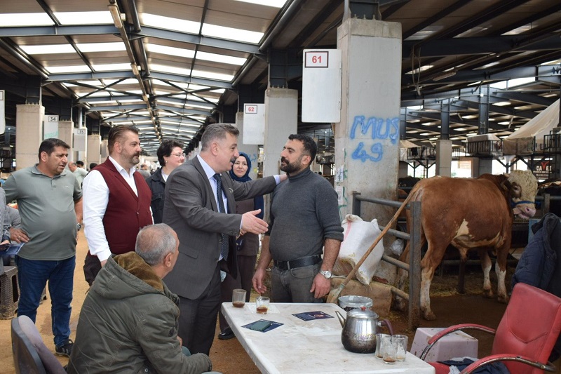 Anahtar Parti'den Esnafı Derdini Dinledi