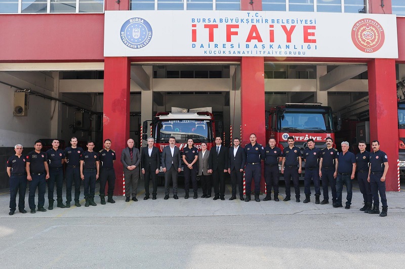 Biba'dan İtfaiye Personeli’ne Bayram Ziyareti
