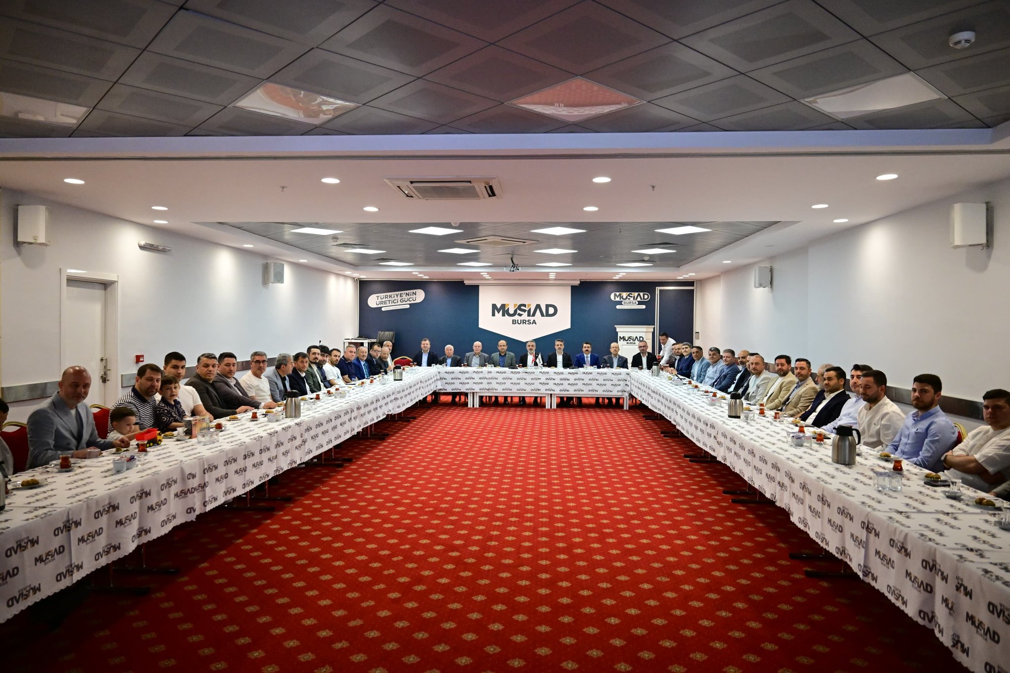 MÜSİAD Bursa'da Bayramlaşma Programı Yoğun Katılımla  Gerçekleşti