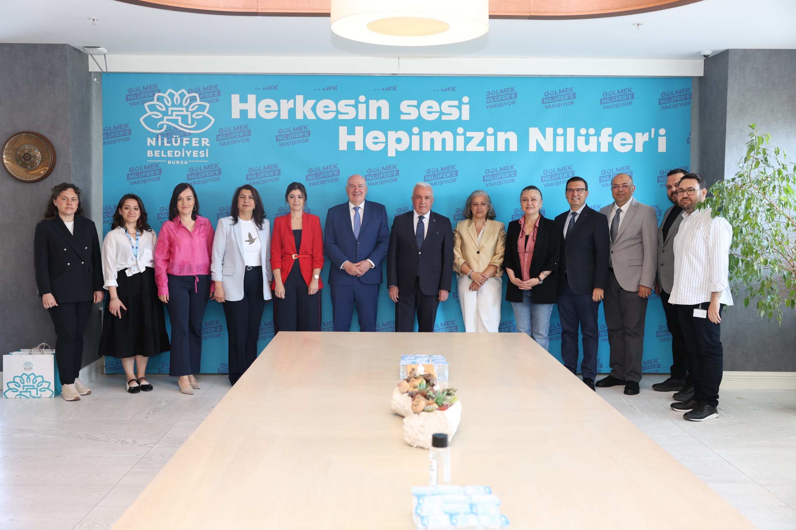 Nilüfer Belediyesi Portekizli Kardeş Kenti Castelo Branco Heyetini Ağırladı