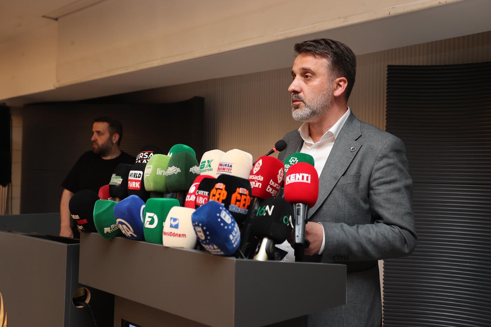 Başkan Vekili Biba: Bursaspor’un Yanında Olmaya Devam Edeceğiz