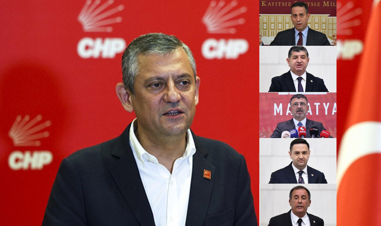 Özgür Özel ve 5 CHP'li milletvekili için fezleke istemi