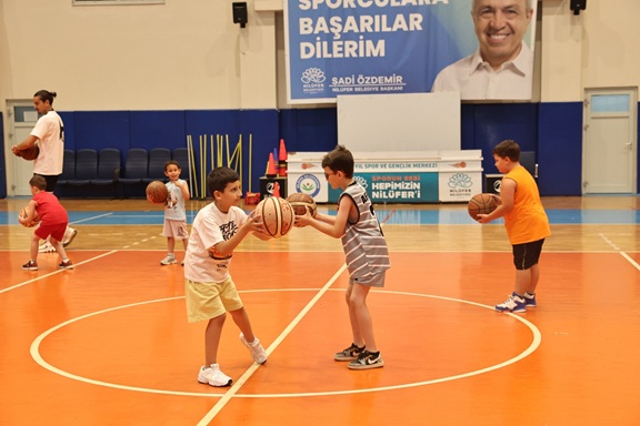 Nilüfer’de Çocuklara Spor Dolu Yaz Başlıyor