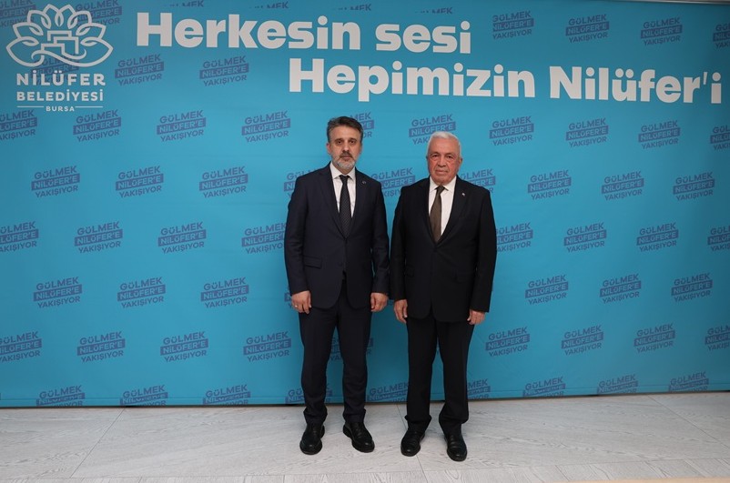 Başkan Özdemir, Başkan Şahin Biba'yı Ağırladı
