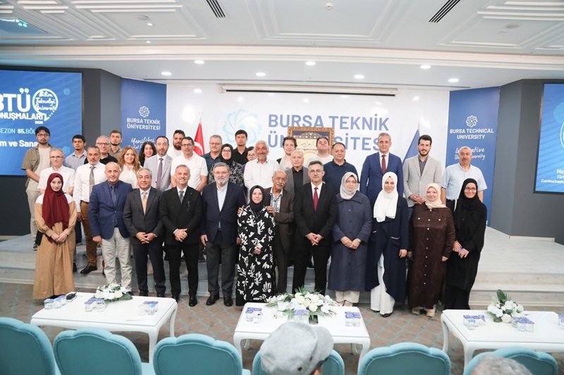 BTÜ’nün Konuğu Fuat Başar: Bilimde İlerlemeyen Sanatta da İlerleyemez
