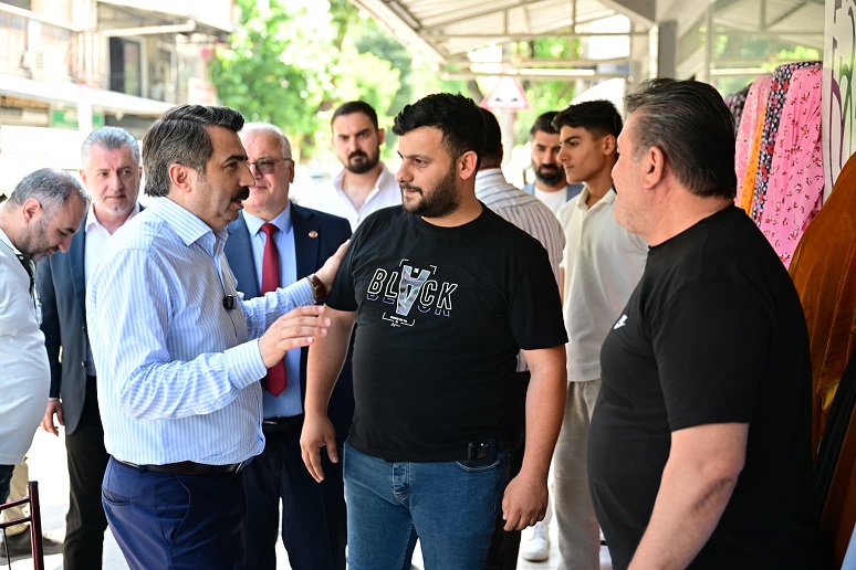 Başkan Yılmaz Anadolu Esnafıyla Buluştu