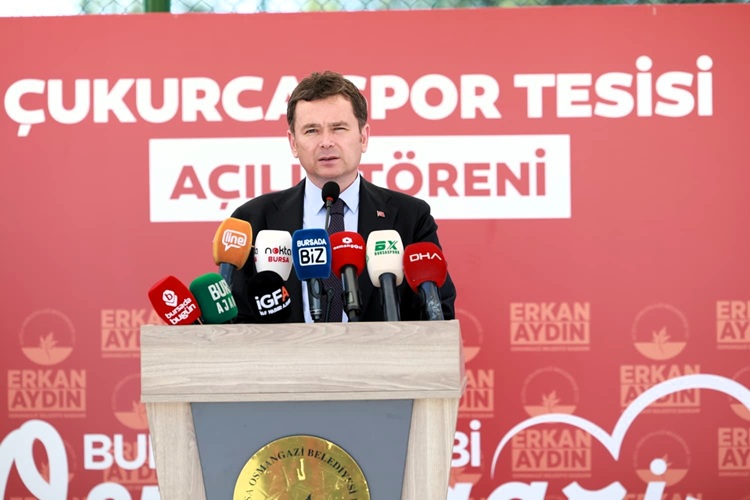 Başkan Erkan Aydın Osmangazi’yi Spor Tesisleriyle Donatıyor