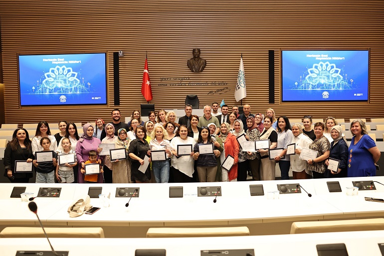 Nilüfer’de Sertifikalı Kadın Gücü