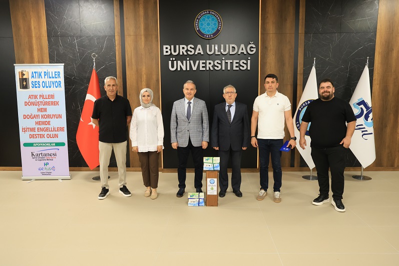 BUÜ’de “Atık Piller İşitme Engellilere Ses Oluyor